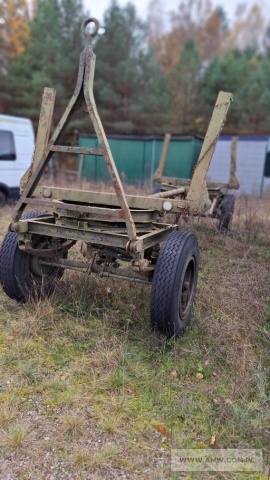 Przyczepa dłużycowa 2-os. typ PK4 (ład. 4 000 kg) 